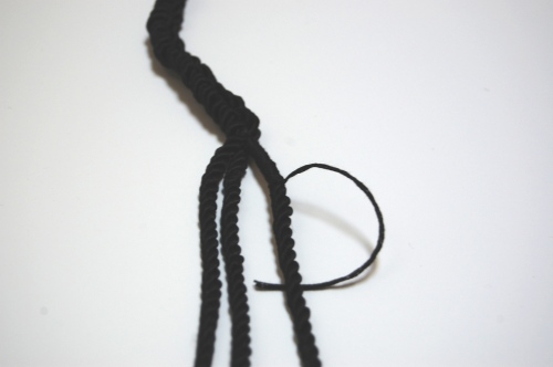 tribal rope necklace